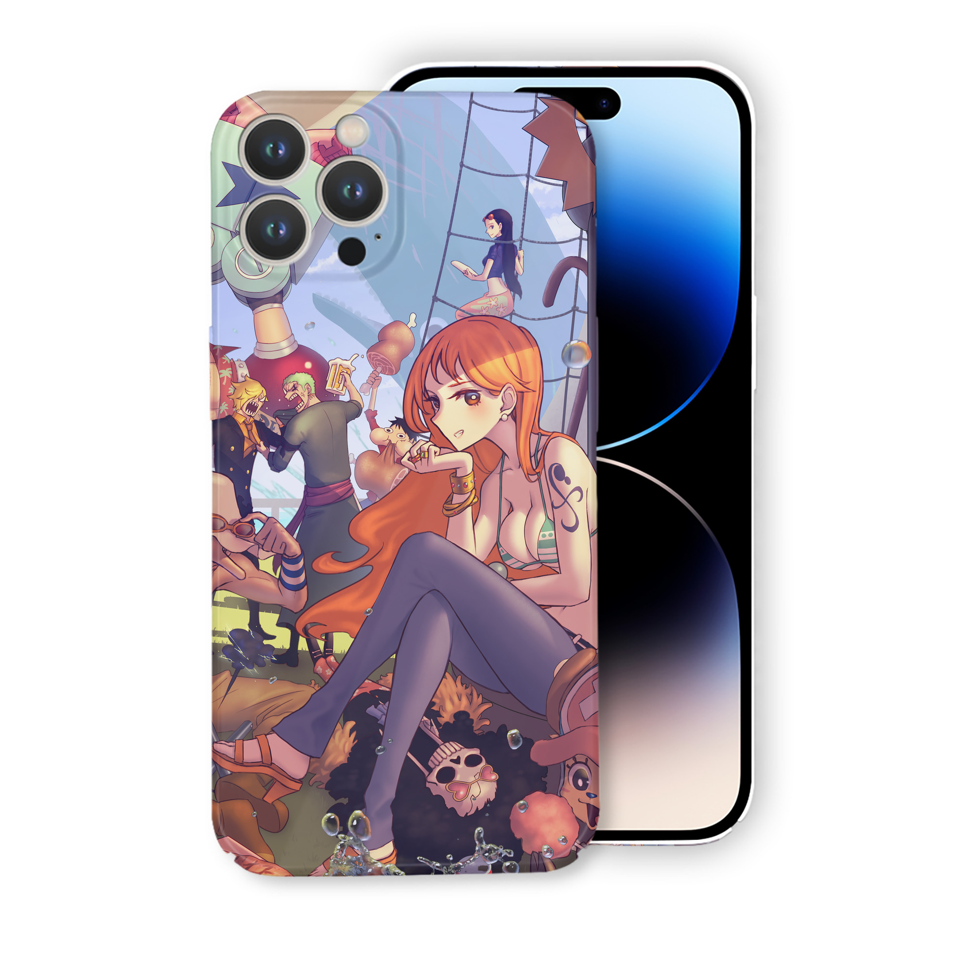 （画像用） ワンピース ONE PIECE 【iPhone 14シリーズ対応】ハードケース